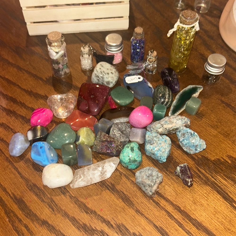 Bundle of crystals